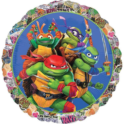 Anagram 18 inch TEENAGE MUTANT NINJA TURTLE Foil Balloon 46272-01-A-P