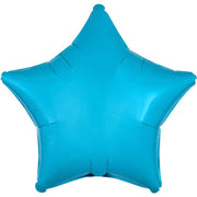 Anagram 19 inch STAR - CARIBBEAN BLUE Foil Balloon 23027-02-A-U