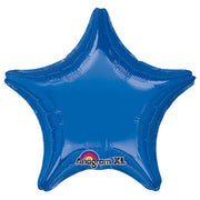 Anagram 19 inch STAR - DARK BLUE Foil Balloon 22469-02-A-U