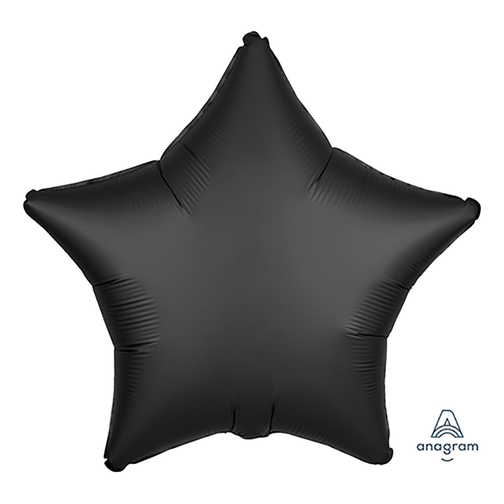 Anagram 19 inch STAR - SATIN LUXE ONYX Foil Balloon 38036-02-A-U