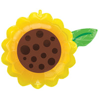 Anagram 19 inch SUNFLOWER Foil Balloon 43174-01-A-P