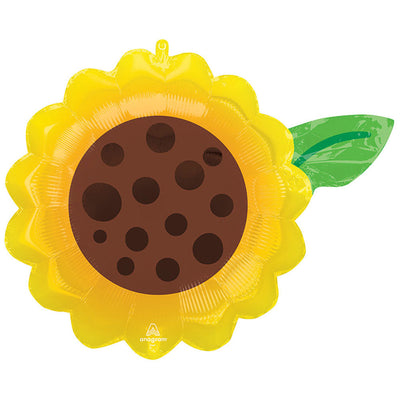 Anagram 19 inch SUNFLOWER Foil Balloon 43174-01-A-P