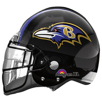 Anagram 21 inch NFL BALTIMORE RAVENS FOOTBALL HELMET Foil Balloon 26283-01-A-P