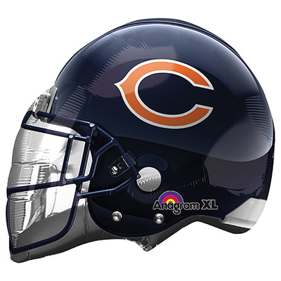 Anagram 21 inch NFL CHICAGO BEARS FOOTBALL HELMET Foil Balloon 26280-01-A-P