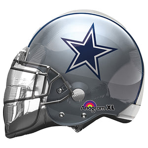 Anagram 21 inch NFL DALLAS COWBOYS FOOTBALL HELMET Foil Balloon 26299-01-A-P