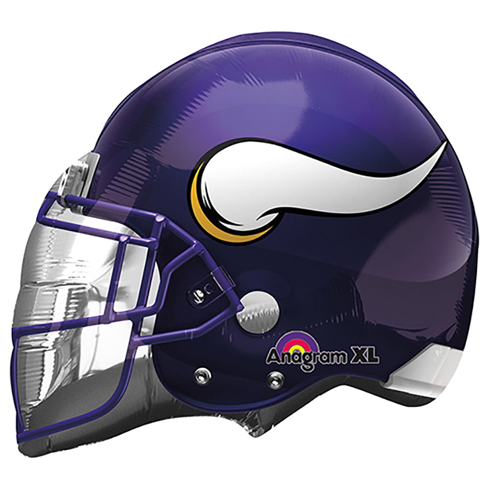 Anagram 21 inch NFL MINNESOTA VIKINGS FOOTBALL HELMET Foil Balloon 26282-01-A-P