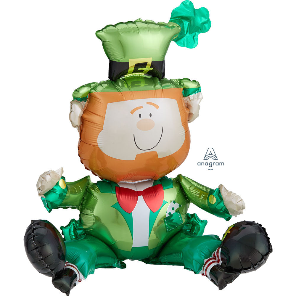 Anagram 22 inch SITTING LEPRECHAUN Foil Balloon 28313-01-A-P