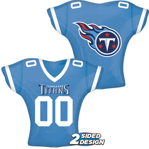 Anagram 24 inch NFL TENNESSEE TITANS JERSEY Foil Balloon 39523-01-A-P