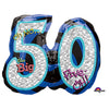 Anagram 26 inch OH NO! IT'S MY BIRTHDAY 50 Foil Balloon A116051-01-A-P