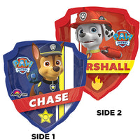 Anagram 27 inch PAW PATROL SHIELD Foil Balloon 30182-01-A-P