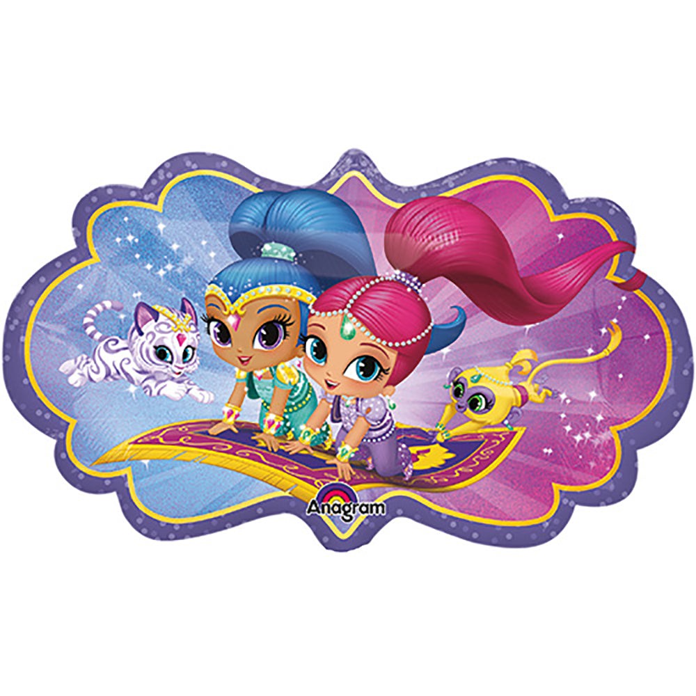 Anagram 27 inch SHIMMER & SHINE Foil Balloon 33942-01-A-P