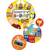 Anagram 28 inch PARTY TOWN SUPERSHAPE Foil Balloon 43614-01-A-P