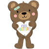 Anagram 30 inch FEEL BETTER BEAR Foil Balloon 45854-01-A-P