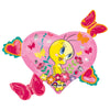 Anagram 30 inch TWEETY HEARTS & BUTTERFLIES SUPERSHAPE Foil Balloon 29298-01-A-P