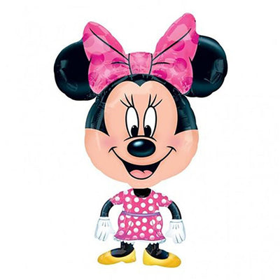 Anagram 31 inch MINNIE MOUSE BALLOON BUDDIES AIRWALKERS Foil Balloon 26370-01-A-P