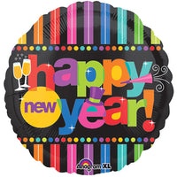 Anagram 32 inch BRIGHT NEW YEAR Foil Balloon 23561-01-A-P