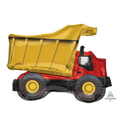 Anagram 32 inch DUMP TRUCK Foil Balloon 35389-01-A-P