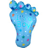 Anagram 32 inch IT'S A BOY FOOT Foil Balloon 07688-01-A-P