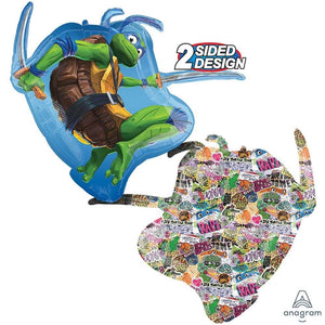 Anagram 32 inch TEENAGE MUTANT NINJA TURTLE - LEONARDO Foil Balloon 46273-01-A-P