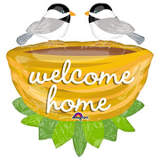 Anagram 32 inch WELCOME HOME NEST Foil Balloon 33677-02-A-U