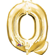 Anagram 34 inch LETTER Q - ANAGRAM - GOLD Foil Balloon 32980-01-A-P