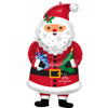 Anagram 34 inch SNOWY SANTA Foil Balloon 44902-01-A-P