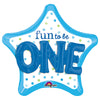 Anagram 36 inch FUN TO BE O-N-E BOY Foil Balloon 32547-01-A-P