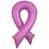 Anagram 36 inch PINK RIBBON Foil Balloon 14418-01-A-P