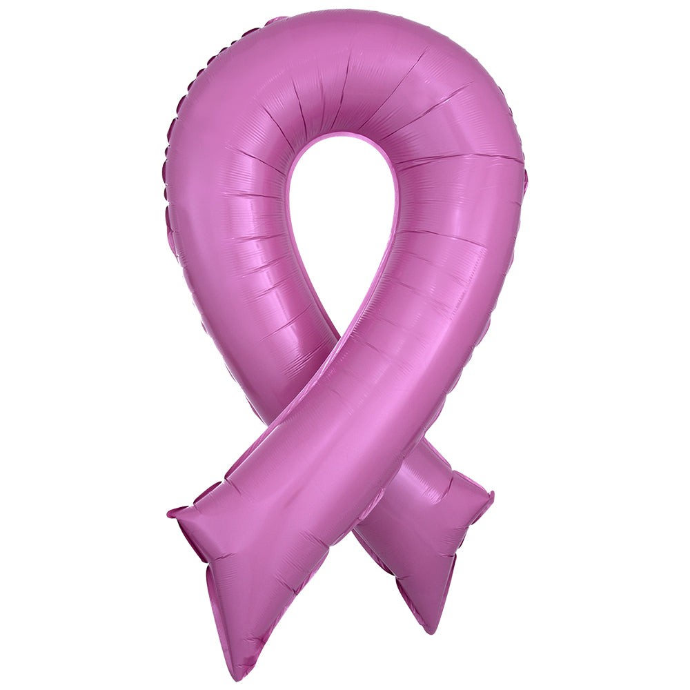 Anagram 36 inch PINK RIBBON Foil Balloon 14418-01-A-P