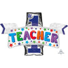 Anagram 38 inch #1 TEACHER Foil Balloon 39339-01-A-P