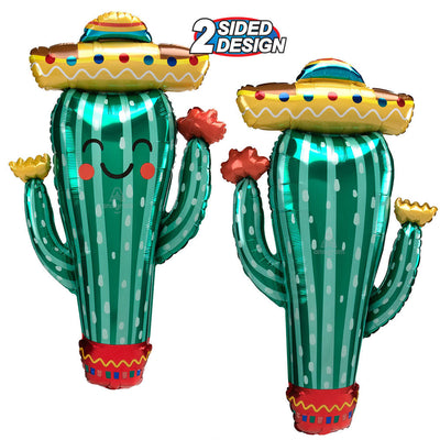 Anagram 38 inch FIESTA CACTUS Foil Balloon 39226-01-A-P