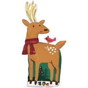 Anagram 40 inch MODERN REINDEER Foil Balloon 46136-01-A-P