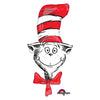 Anagram 42 inch DR. SEUSS CAT IN THE HAT Foil Balloon 34682-01-A-P