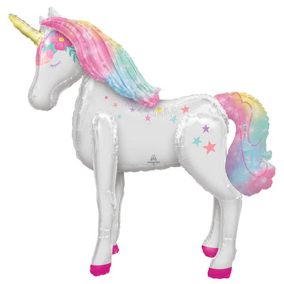 Anagram 46 inch ENCHANTED UNICORN AIRWALKERS Foil Balloon 43082-01-A-P