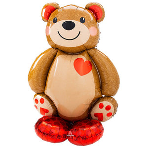 Anagram 48 inch BIG CUDDLY TEDDY AIRLOONZ Foil Balloon 42373-11-A-P