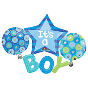 Anagram 53 inch IT'S A B-O-Y Foil Balloon 31222-01-A-P