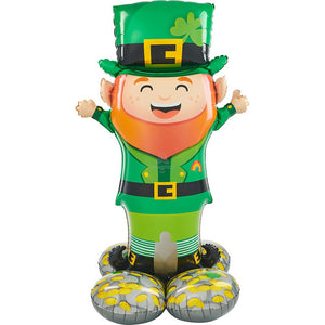 Anagram 53 inch LUCKY LEPRECHAUN AIRLOONZ Foil Balloon 43773-11-A-P