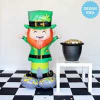 Anagram 53 inch LUCKY LEPRECHAUN AIRLOONZ Foil Balloon 43773-11-A-P