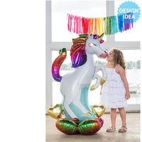 Anagram 55 inch UNICORN AIRLOONZ Foil Balloon 42427-11-A-P