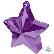 Anagram 6 oz. BALLOON STAR WEIGHT - PURPLE Balloon Weights A117800-14-A