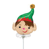 Anagram ADORABLE ELF MINI SHAPE (AIR-FILL ONLY) Foil Balloon 43351-02-A-U