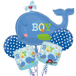 Anagram AHOY BABY BOY BALLOON BOUQUET Balloon Bouquet 111115-01-A-P