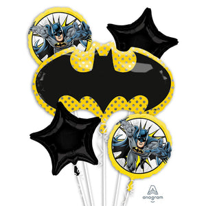 Anagram BATMAN LOGO BOUQUET Balloon Bouquet 40716-01-A-P