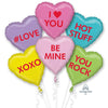 Anagram CANDY HEARTS BOUQUET Balloon Bouquet 36838-01-A-P