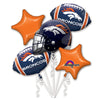 Anagram DENVER BRONCOS BOUQUET Balloon Bouquet 31402-01-A-P