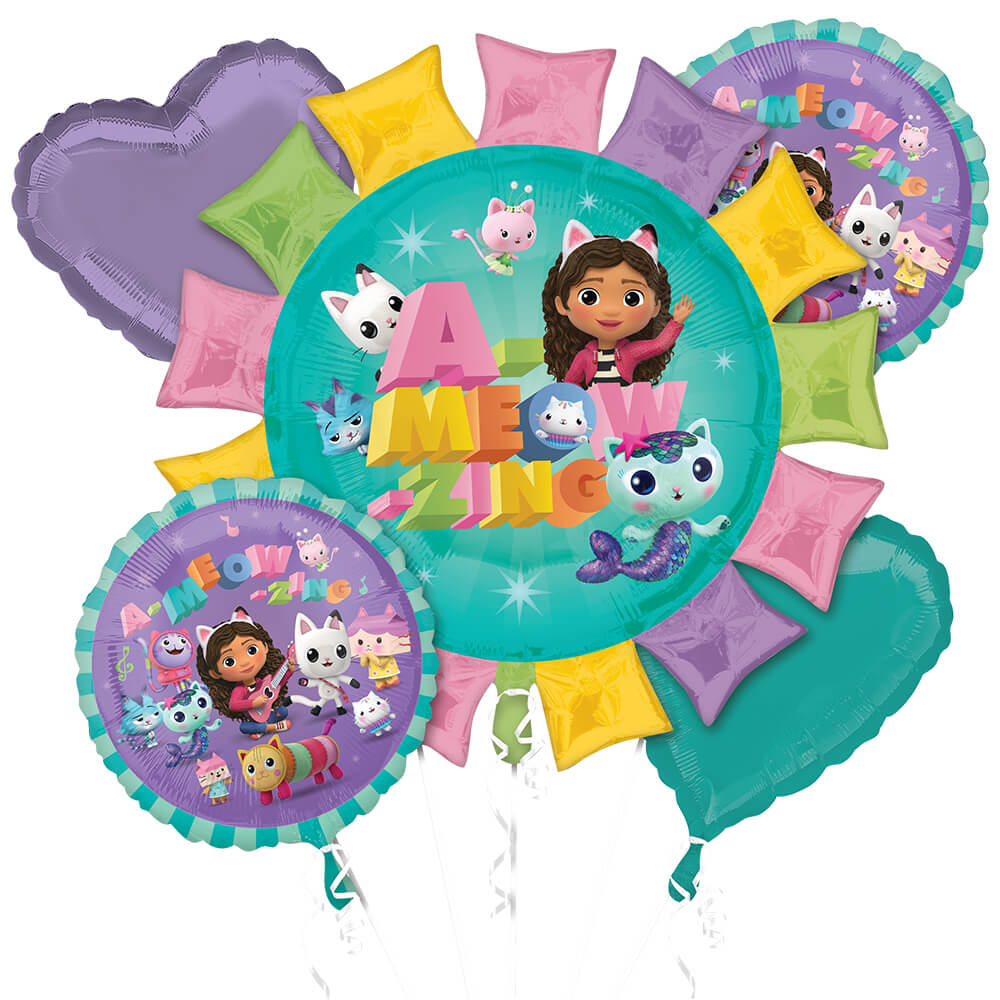 Anagram GABBY'S DOLLHOUSE BOUQUET Balloon Bouquet 45531-01-A-P