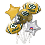 Anagram GREEN BAY PACKERS BOUQUET Balloon Bouquet 31415-01-A-P