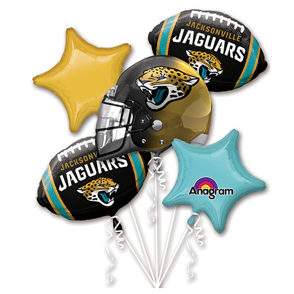 Anagram JACKSONVILLE JAGUARS BOUQUET Balloon Bouquet 31423-01-A-P