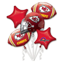 Anagram KANSAS CITY CHIEFS BOUQUET Balloon Bouquet 31417-01-A-P