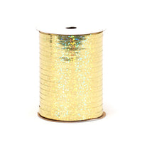 Berwick 3/16 INCH HOLOGRAPHIC CURLING RIBBON - GOLD (100 YDS.) Ribbon/ String H10015-BER